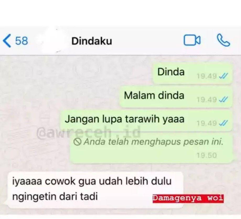 chat gagal ngajak balikan (instagram.com/awreceh.id)