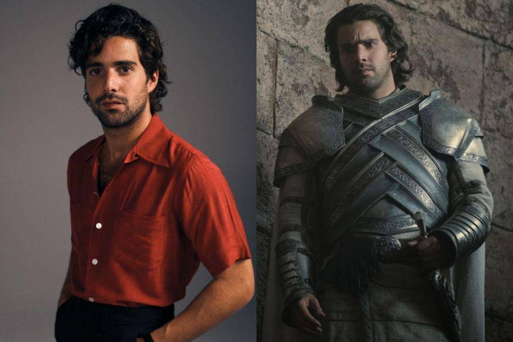 kolase: Fabien Frankel (instagram.com/esquiresg) | potret Fabien Frankel di serial House of the Dragon (dok. HBO/House of the Dragon)