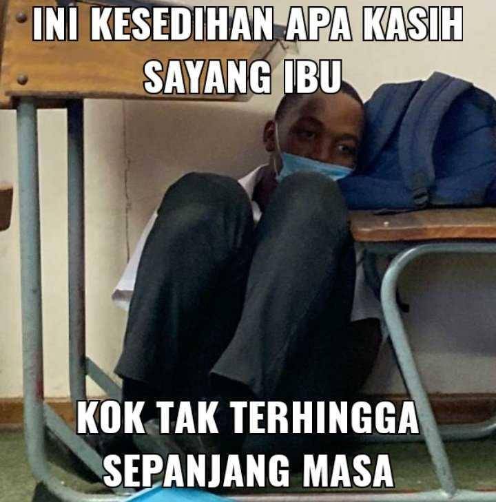 meme lucu meratapi kesedihan (twitter.com/ruminateniall)