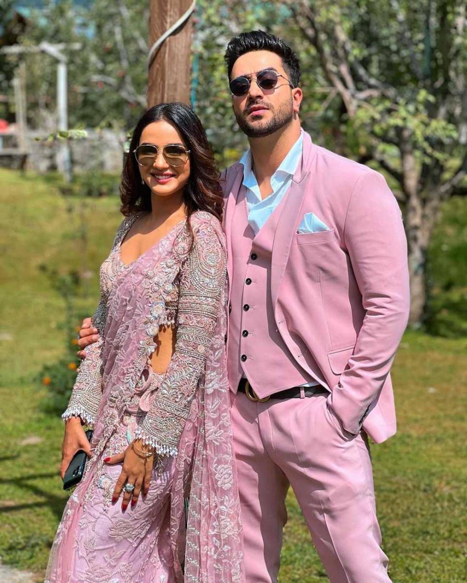 Aly Goni dan Jasmin Bhasin (instagram.com/alygoni)