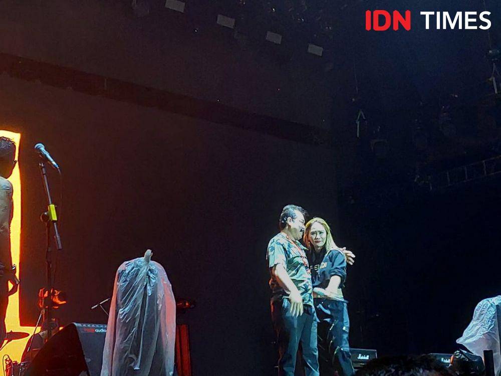 Inul Daratista dan Adam Suseno Day 1 di Gambir Expo, pada Jumat (23/9/2022)