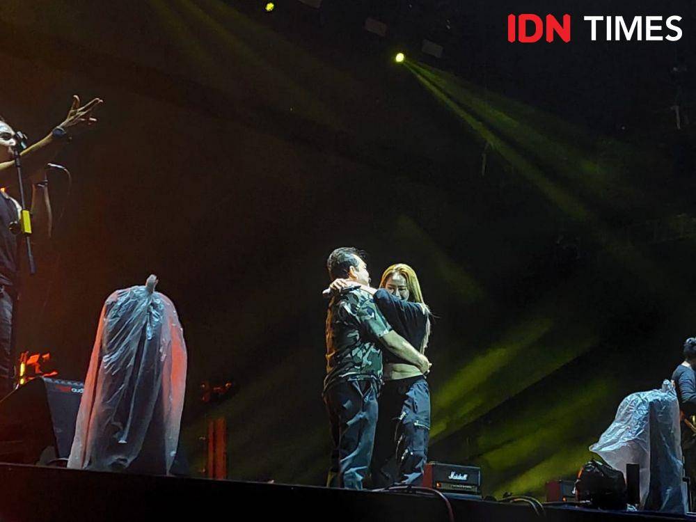 Inul Daratista dan Adam Suseno Day 1 di Gambir Expo, pada Jumat (23/9/2022)