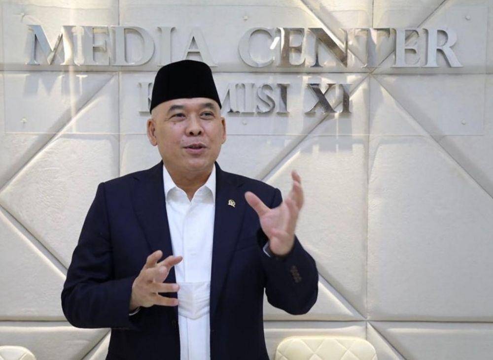 Anggota komisi XI DPR dari fraksi Partai Gerindra, Heri Gunawan. (www.instagram.com/@herigunawan88)