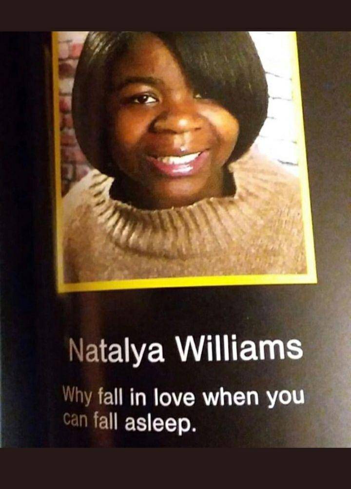 kata-kata 'savage' di buku tahunan (twitter.com/yearbookmeme)