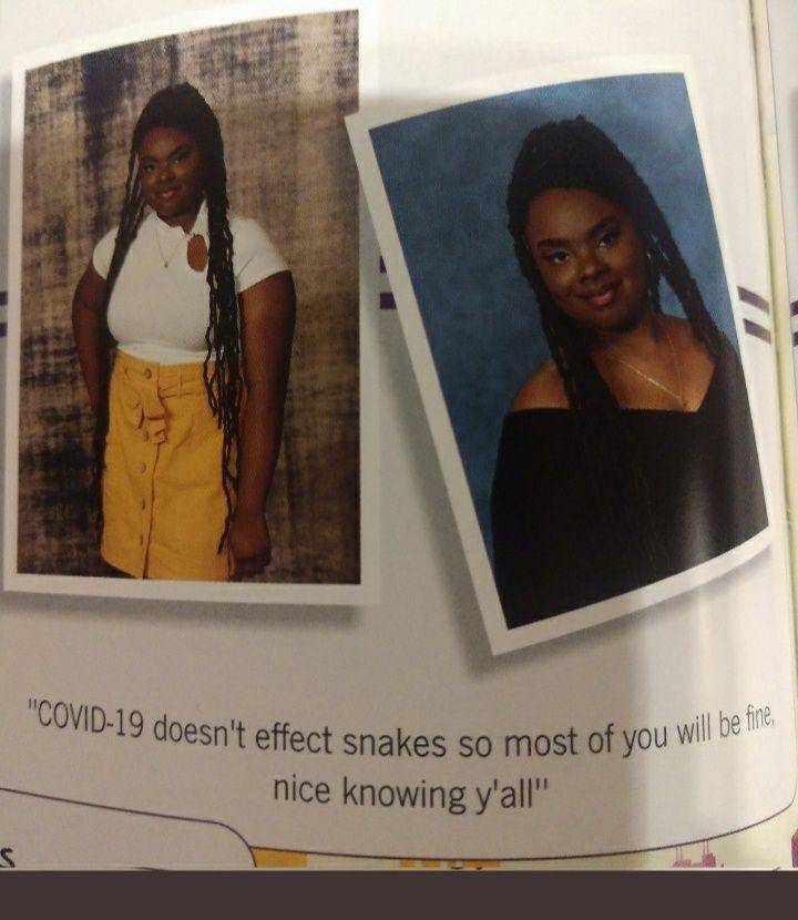 kata-kata 'savage' di buku tahunan (twitter.com/yearbookmeme)