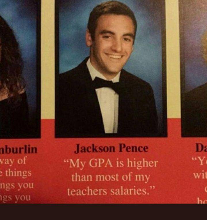 kata-kata 'savage' di buku tahunan (twitter.com/yearbookmeme)