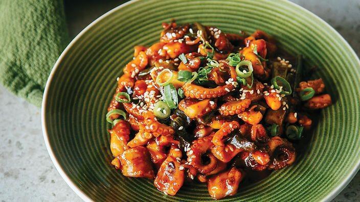 Resep Membuat Gurita Mercon, Pedasnya Nendang Sampai Ubun-ubun