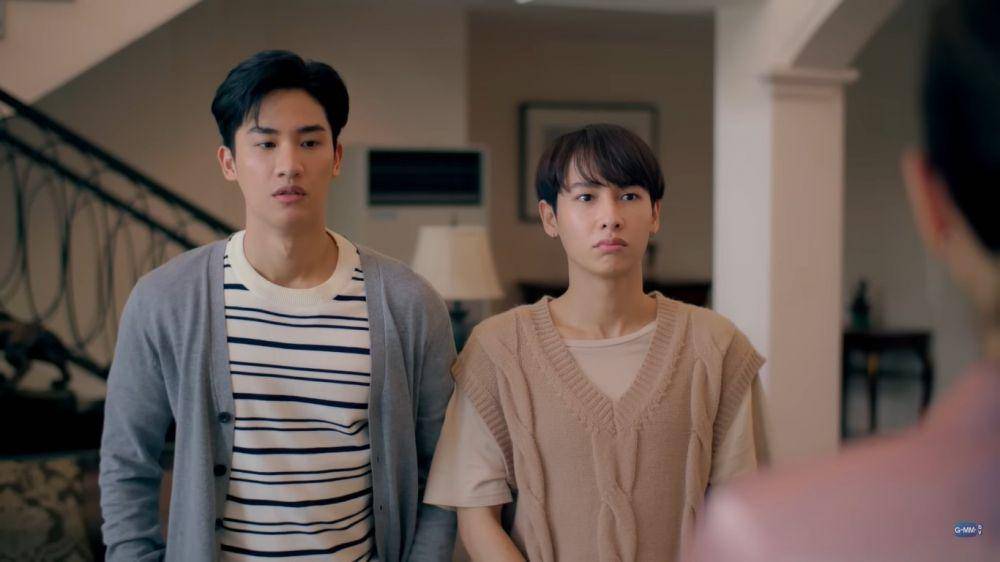 Tay Tawan dan Gun Atthapan dalam The Three GentleBros (Youtube/GMMTV Official)