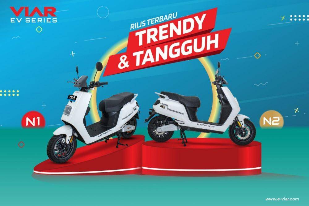 Ada diskon sampai Rp1,5 juta kalau beli Viar N1 dan N2 lewat marketplace (Viar)