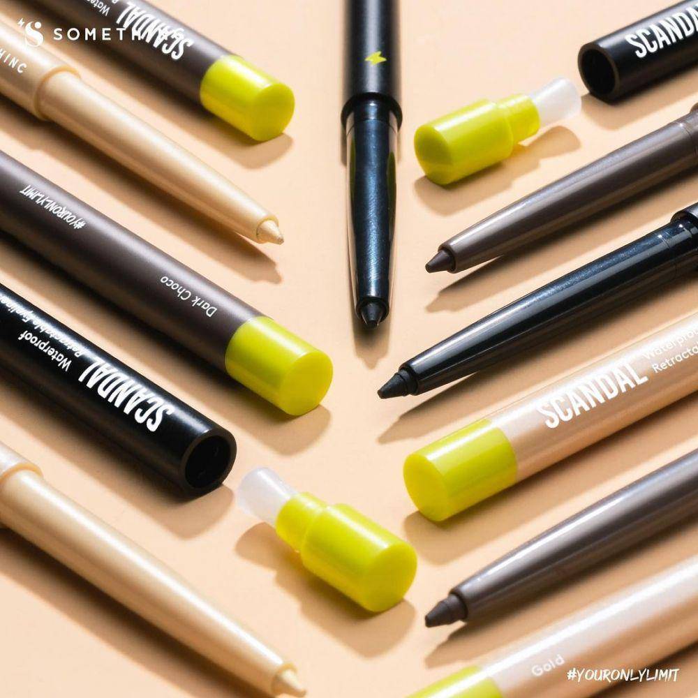 Somethinc Scandal Waterproof Retractable Eyeliner (instagram.com/somethincofficial)