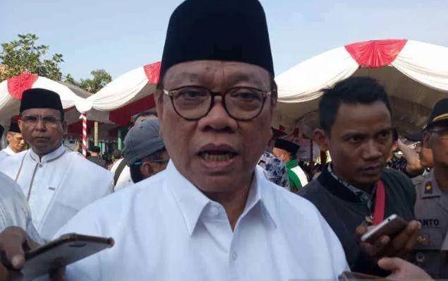 Ketua Dewan Pakar Golkar Agung Laksono. (ANTARA/Khaerul Izan)