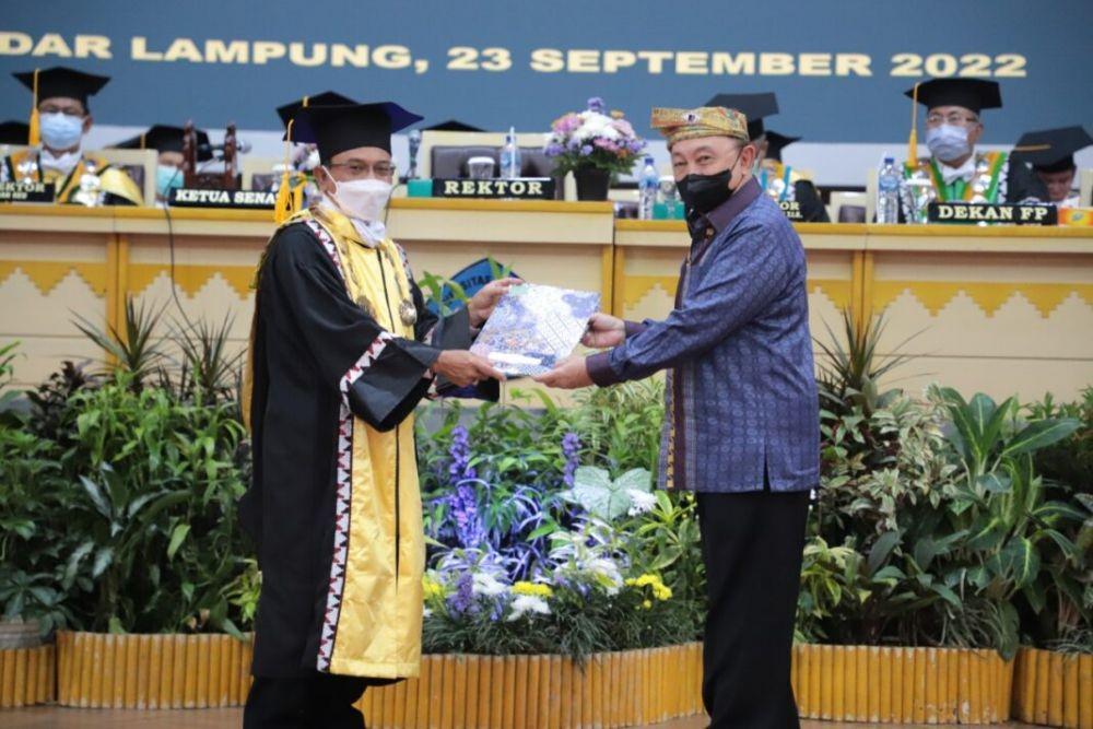 Dies Natalis ke-57 Unila. (IDN Times/Istimewa)