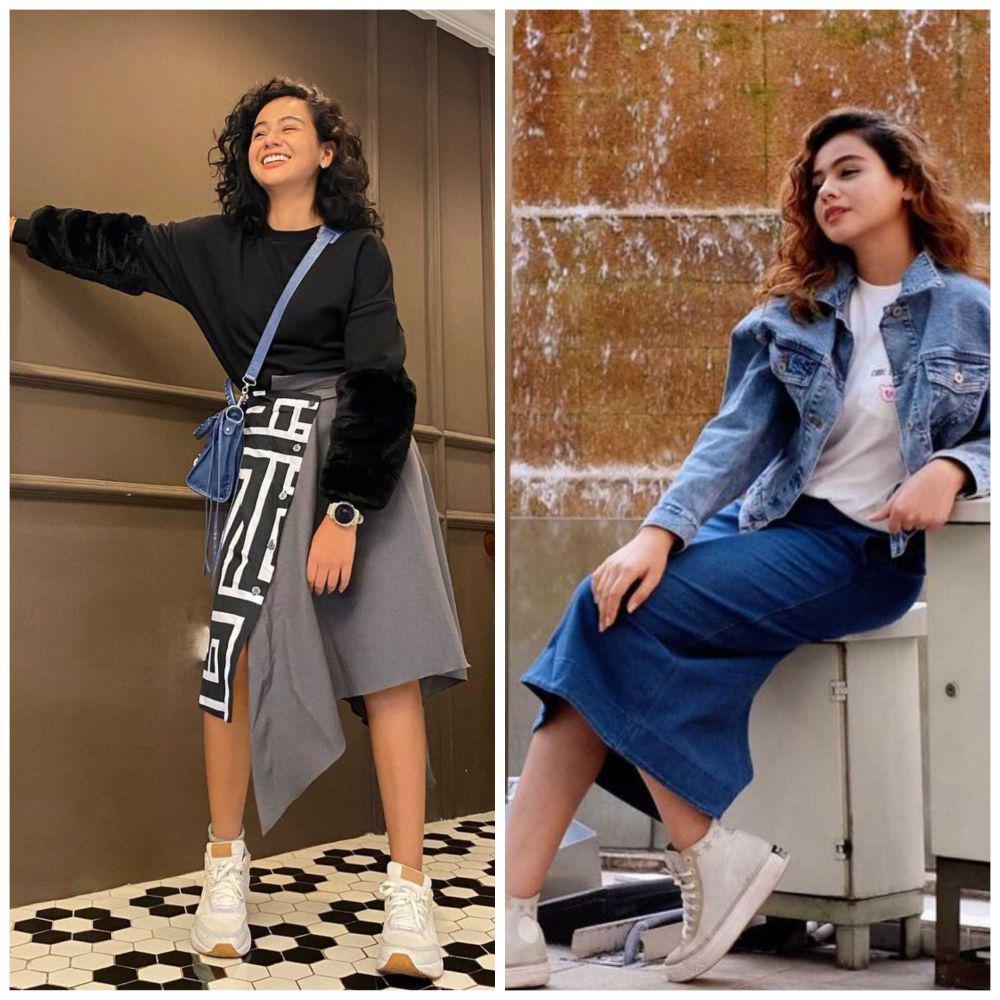 10 Inspirasi Outfit Kuliah ala Sahila Hisyam, Chic dan Effortless!