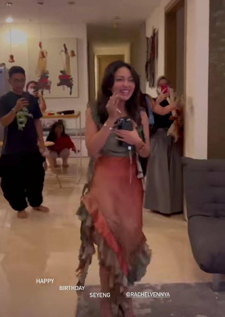 potret kejutan ultah ke-27 Rachel Vennya (instagram.com/yendryma)