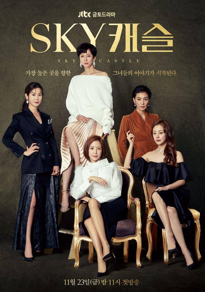 poster drama SKY Castle (dok. JTBC/SKY Castle)