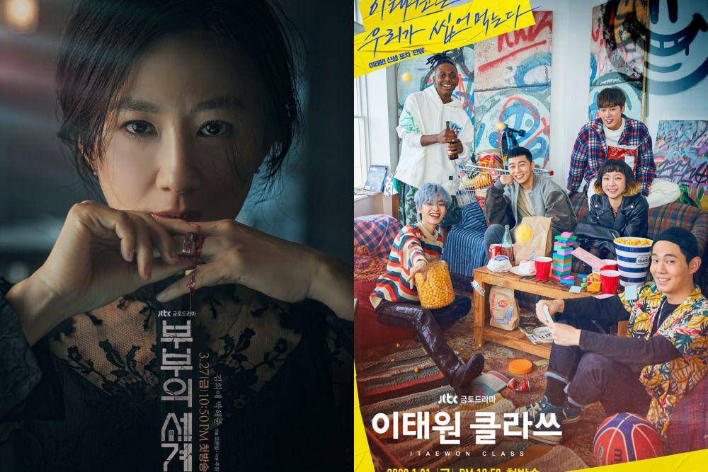 poster drama The World of the Married (dok. JTBC/The World of the Married) | poster drama Itaewon Class (dok. JTBC/Itaewon Class)