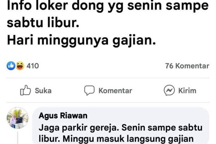 10 Pertanyaan di Facebook Ini Kocak, Jawaban Netizen Ikut Bikin Ngakak