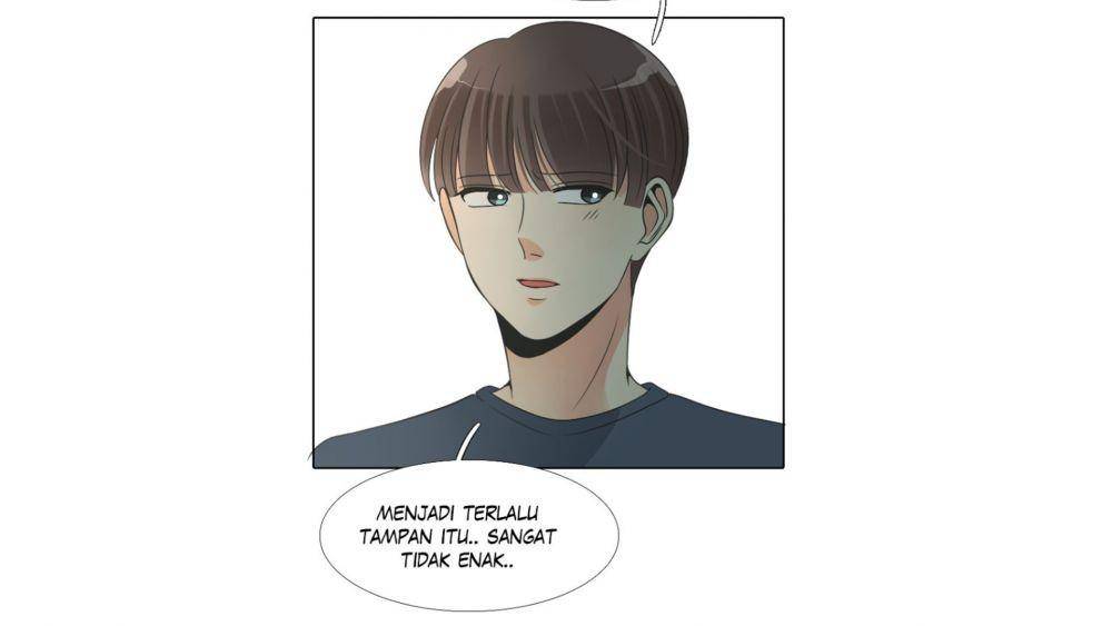 Salah satu cuplikan webtoon Terlalu Tampan (dok. WEBTOON ENTERTAINMENT Inc./Terlalu Tampan)