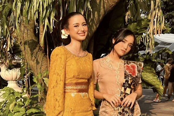 Tamu di Tedak Siten Ameena (instagram.com/fuji_an)