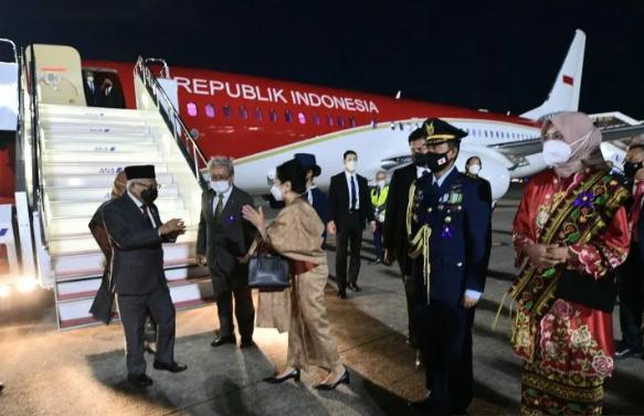 Tiba di Jepang, Wapres Ma'ruf Disambut Dubes RI dan Atase Pertahanan