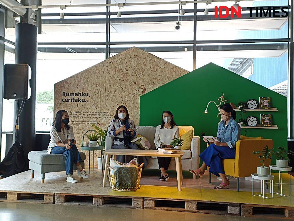 Press Conference peluncuran kampanye 'Rumahku, Ceritaku' yang diinisiasi oleh IKEA Indonesia. 26 September 2022. (IDN Times/M. Tarmizi Murdianto)