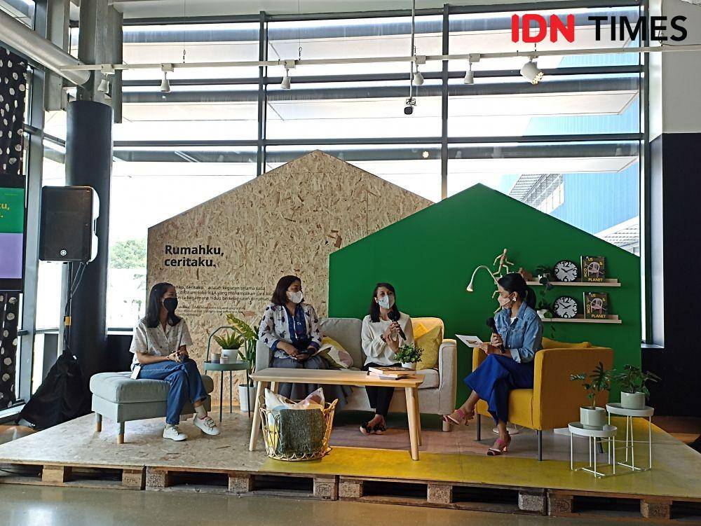 Press Conference peluncuran kampanye 'Rumahku, Ceritaku' yang diinisiasi oleh IKEA Indonesia. 26 September 2022. (IDN Times/M. Tarmizi Murdianto)