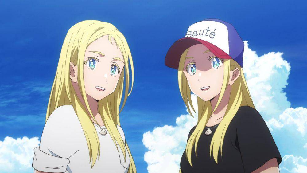 Ushio dan bayangannya. (dok. OLM/Summertime Render)