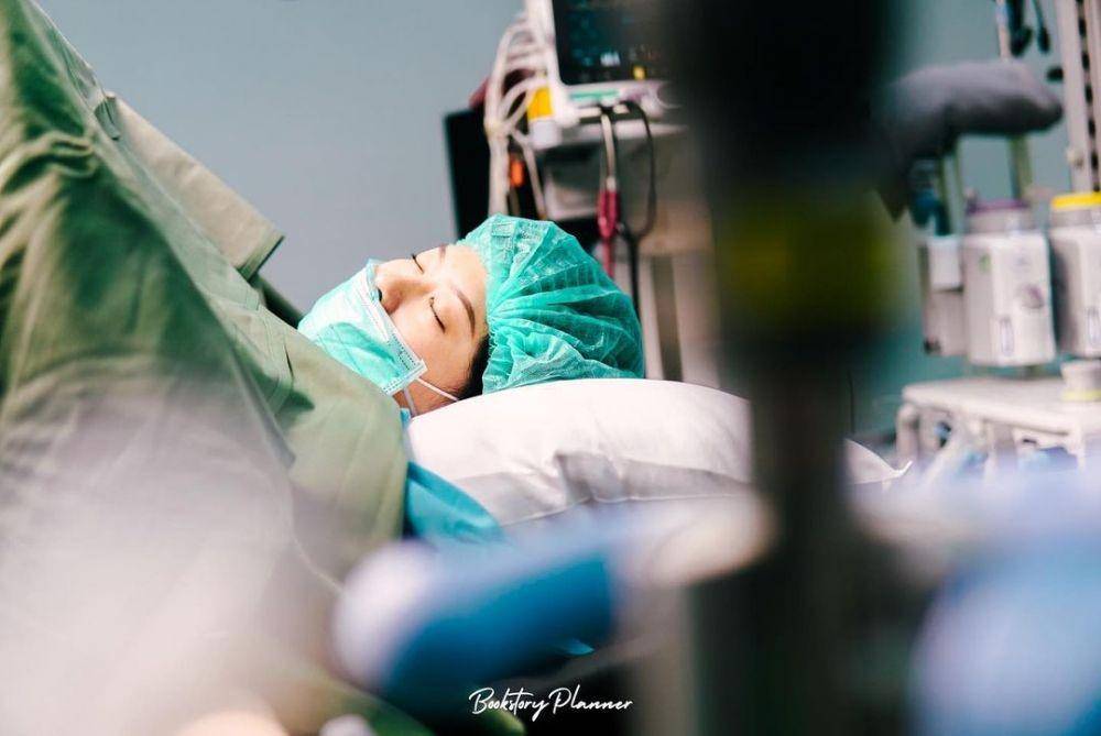 potret Zellika melahirkan anak kedua (instagram.com/bookstory.planner)