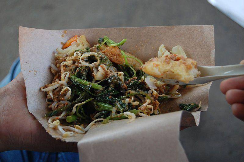 ilustrasi pecel (commons.wikimedia.org/Hariadhi)