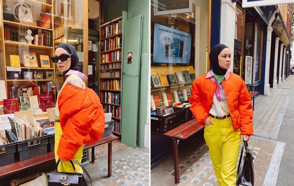 9 Potret Tantri Namirah Tampil Nyentrik dan Kece di London