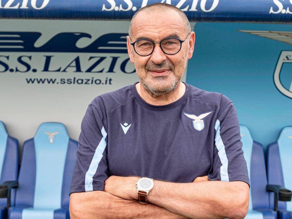 potret Maurizio Sarri (twitter.com/OfficialSSLazio)
