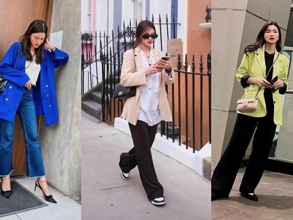 9 OOTD dengan Blazer ala Furry Citra, Pancarkan Kesan Elegan