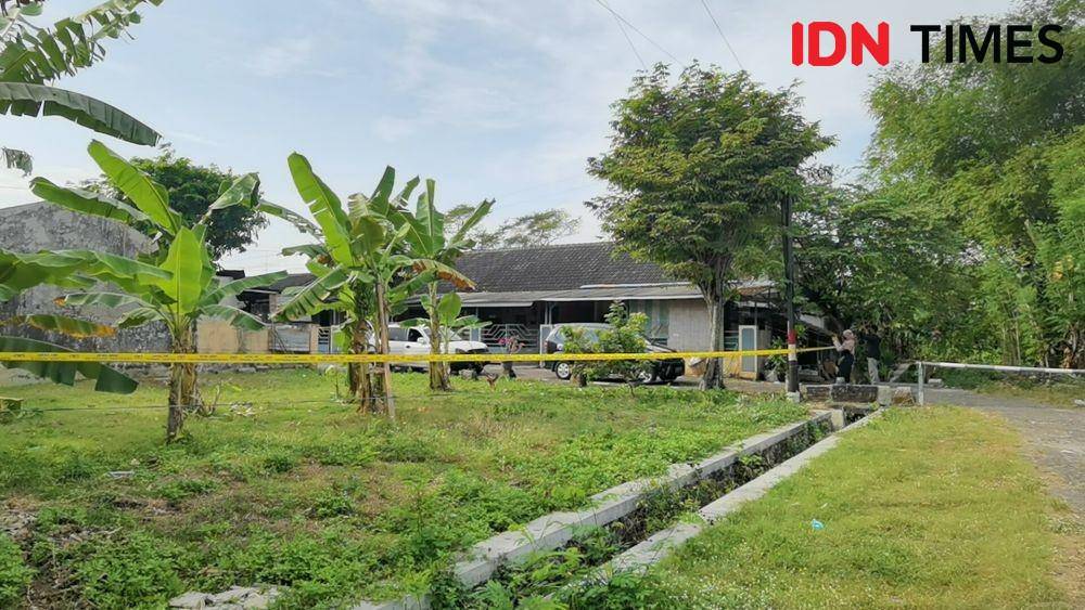 Lokasi kejadian ledakan di asrama Brimob Sukoharjo. (IDN Times/Larasati Rey)