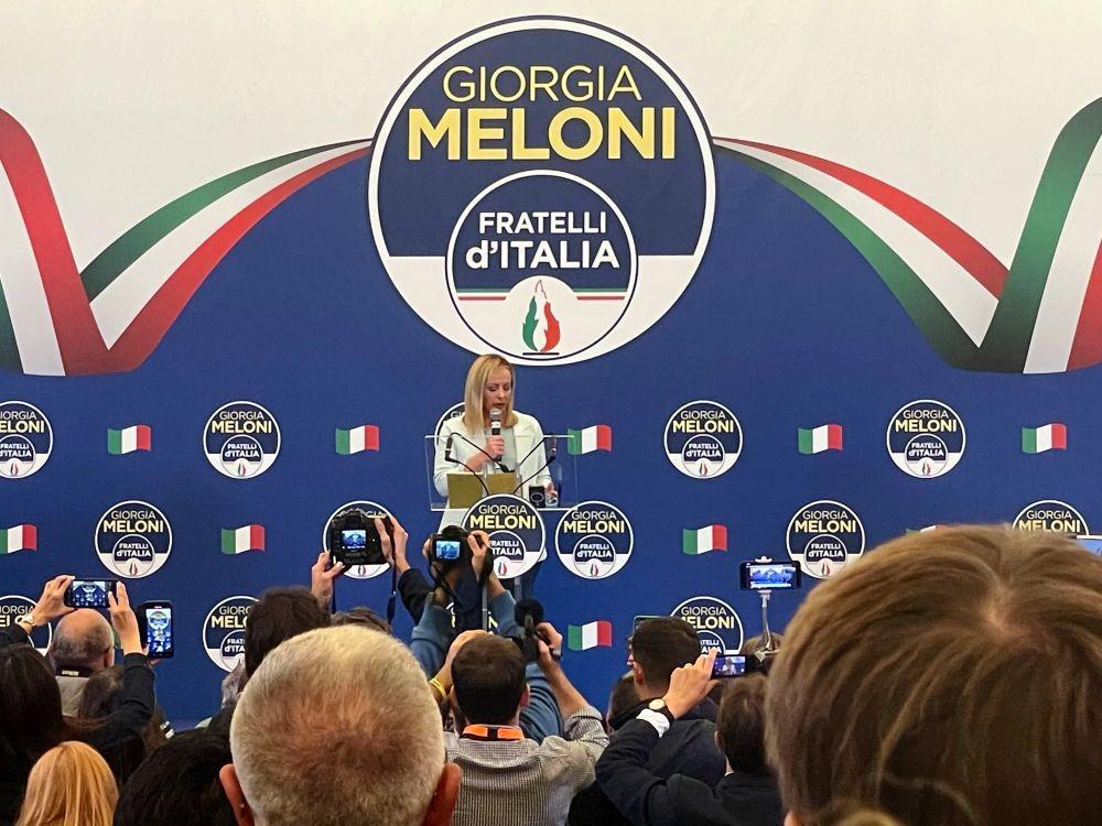 Giorgia Melony, Perdana Menteri Baru Italia