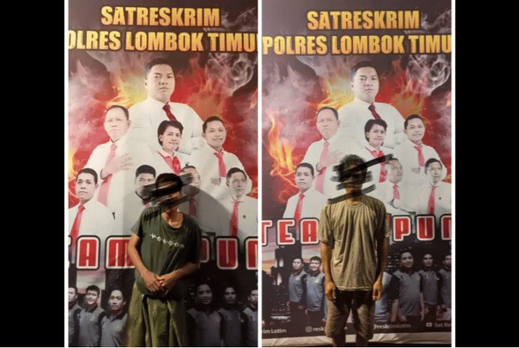 Pelaku pembunuhan di Lombok Timur (Antara)