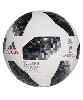 Telstar 18 sebagai bola Piala Dunia (wc-football.jimdofree.com)