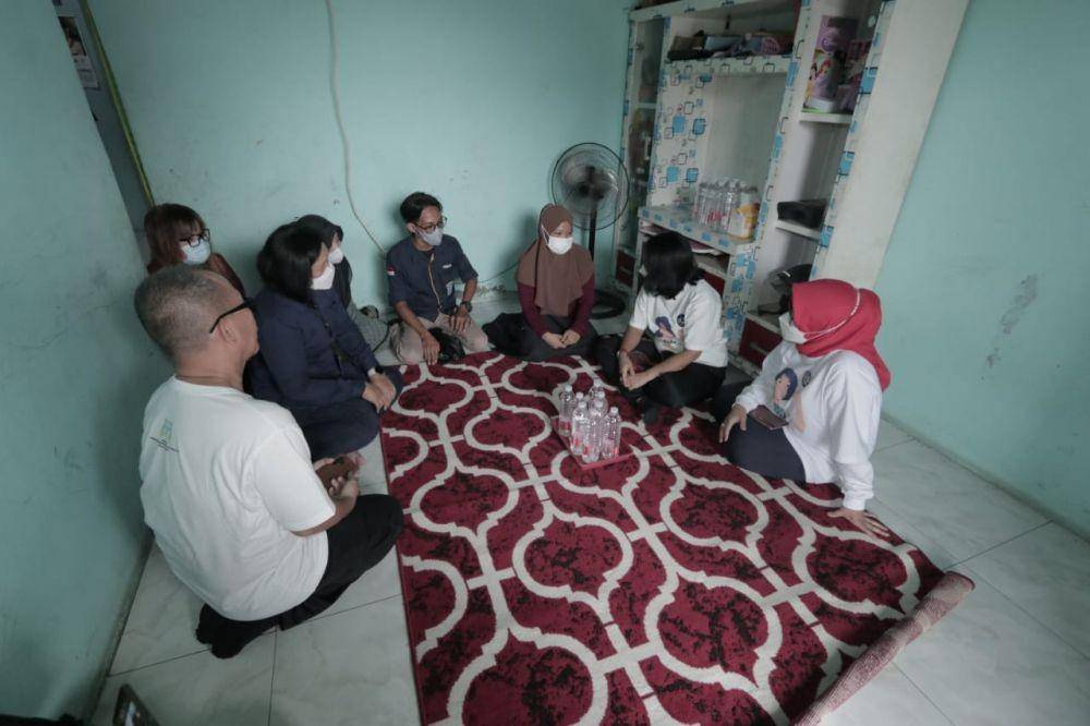Menteri PPPA Kunjungi Korban Kekerasan Seksual di Jakarta Utara (dok. KemenPPPA)