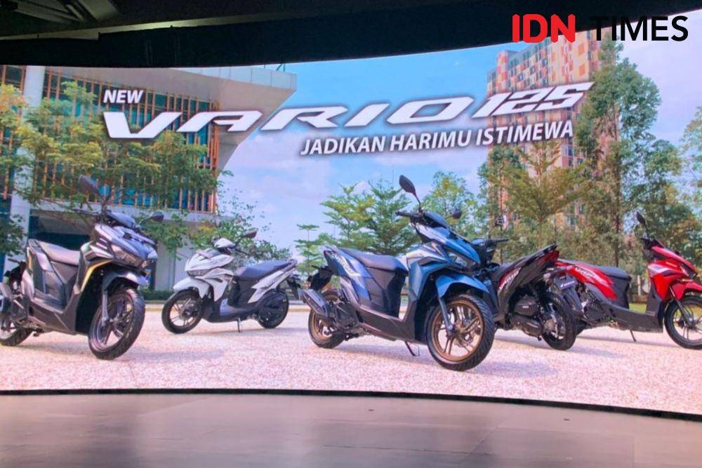 PT Astra Honda Motor (AHM) akhirnya meresmikan New Honda Vario 125 (26/9/2022). (IDN Times/Fadhliansyah)