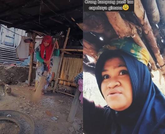 Isi konten Intan Lembata di TikTok. (tiktok.com/@intanlembata1)
