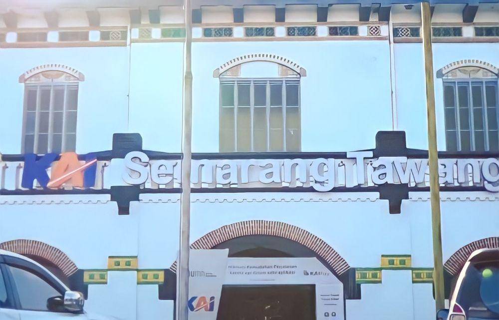 Stasiun Semarang Tawang (instagram.com/kai121_)