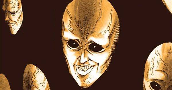 Ekspresi wajah Black Sperm ( Dok.Weekly Young Jump / One Punch Man )