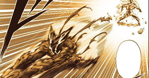 Garou berhasil mengalahkan Platinum Sperm ( tonarinoyj.jp/One Punch Man )