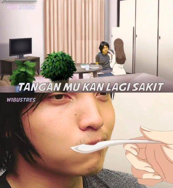 foto editan pacar anime (instagram.com/wibustres)