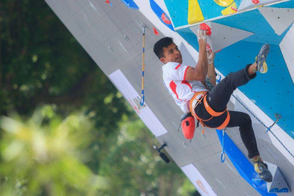 Atlet Indonesia Kategori Lead di Piala Dunia Panjat Tebing (IDN Times/Tata Firza