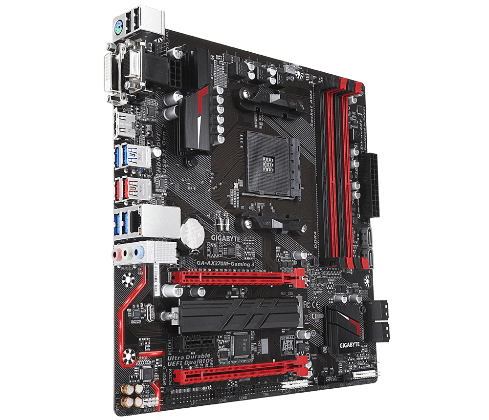 ilustrasi produk motherboard dari Gigabyte (gigabyte.com)
