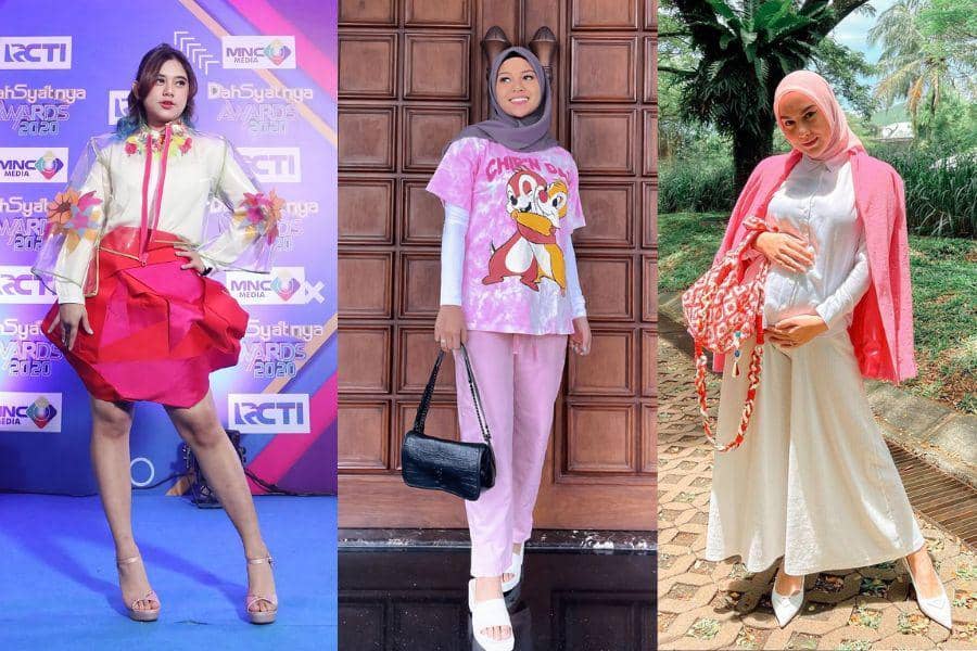 9 Padu Padan Outfit Nuansa Pink ala Artis, Aurel Tampil Feminin!