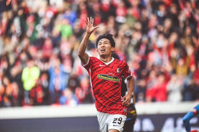 Jeong Woo-yeong (twitter.com/scfreiburg)