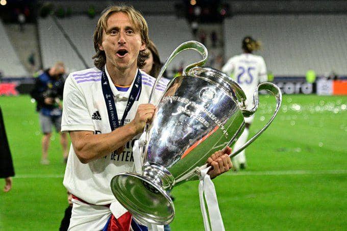 Luka Modric (twitter.com/ChampionsLeague)