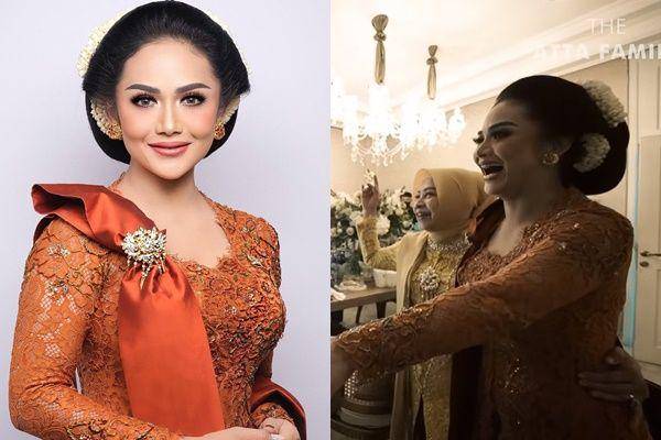 Krisdayanti dan ibunda Anang (YouTube.com/Atta Halilintar)
