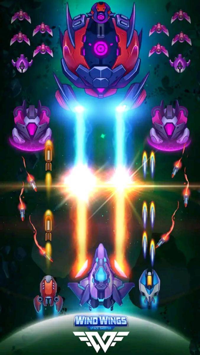 ilustrasi game WindWings: Space Shooter (IDN Times/Nena Zakiah)